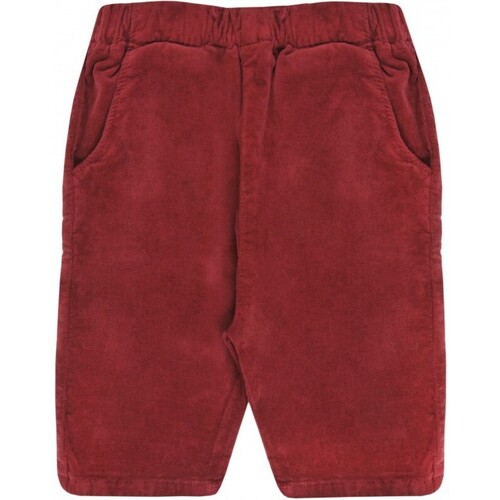 textil Niños Pantalones Bonnet À Pompon BOSM26-214 Rojo