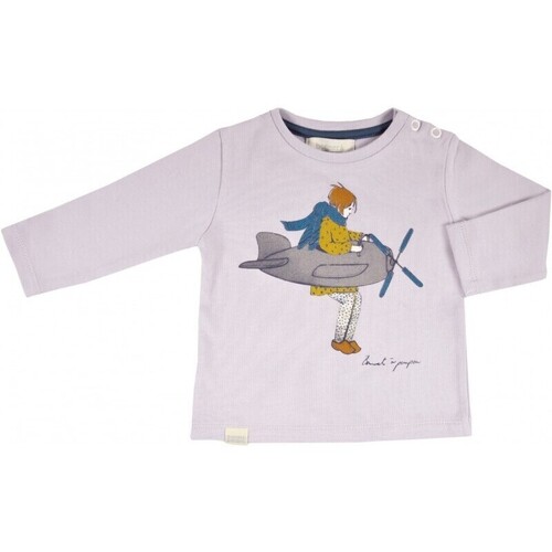 textil Niños Tops y Camisetas Bonnet À Pompon 13TO25-115 Violeta