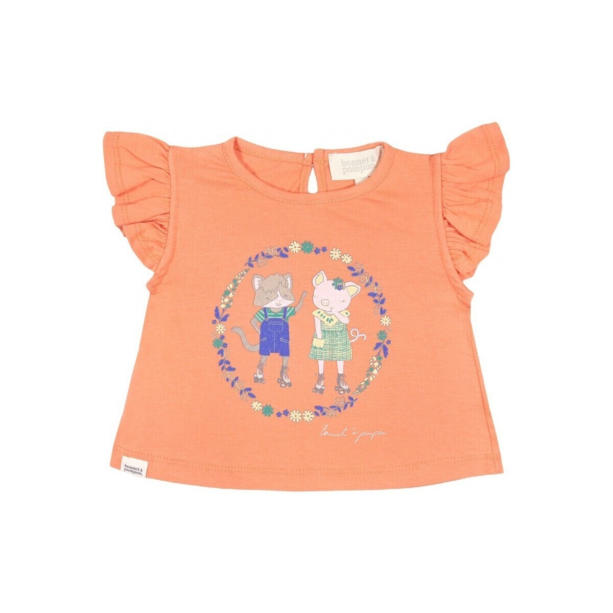 textil Niños Tops y Camisetas Bonnet À Pompon 14TO25-164 Naranja