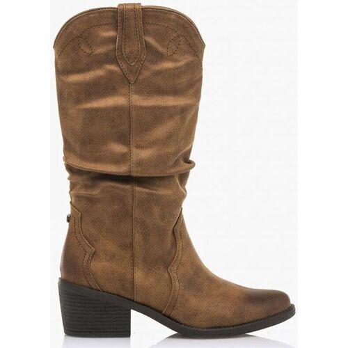 Zapatos Mujer Botas MTNG 23020623 Beige