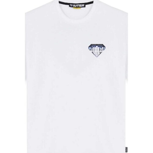textil Hombre Tops y Camisetas Iuter Metal Logo Tee Blanco