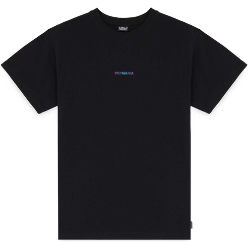 textil Hombre Tops y Camisetas Propaganda T-Shirt Ribs Gradient Negro