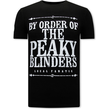 Local Fanatic Camiseta Peaky Blinders Hombre Negro