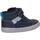 Zapatos Niños Botas de caña baja Geox B161NB 054AU B GISLI BOY Azul