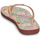Zapatos Mujer Chanclas Roxy BERMUDA PRINT Rosa / Multicolor