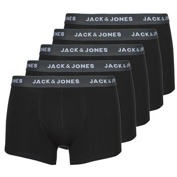 Ropa interior Hombre Boxer Jack & Jones JACHUEY TRUNKS 5 PACK Negro