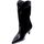 Zapatos Mujer Botines Marc Ellis Stivaletto Tronchetto Donna Nero Mt243 Negro