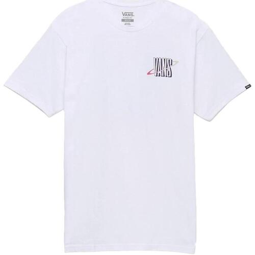 textil Hombre Camisetas manga corta Vans VN0008UAWHT Blanco