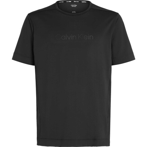 textil Hombre Tops y Camisetas Calvin Klein Jeans Wo - Ss Tee Negro