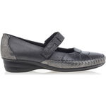 Zapatos confort Mujer Gris
