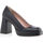 Zapatos Mujer Zapatos de tacón Vinyl Shoes Zapatos de Mujer Negro Negro