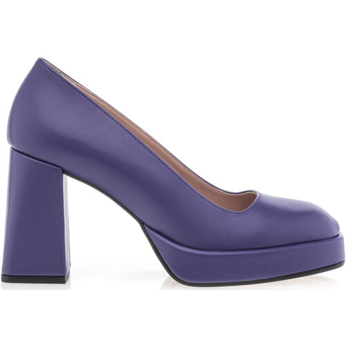 Zapatos Mujer Zapatos de tacón Vinyl Shoes Zapatos de Mujer Púrpura Violeta