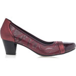 Zapatos confort Mujer Rojo