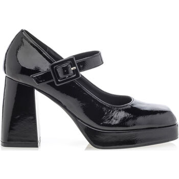 Zapatos Mujer Zapatos de tacón Vinyl Shoes Zapatos de Mujer Negro Negro