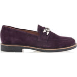 Mocasines/ zapatos barco Mujer Púrpura