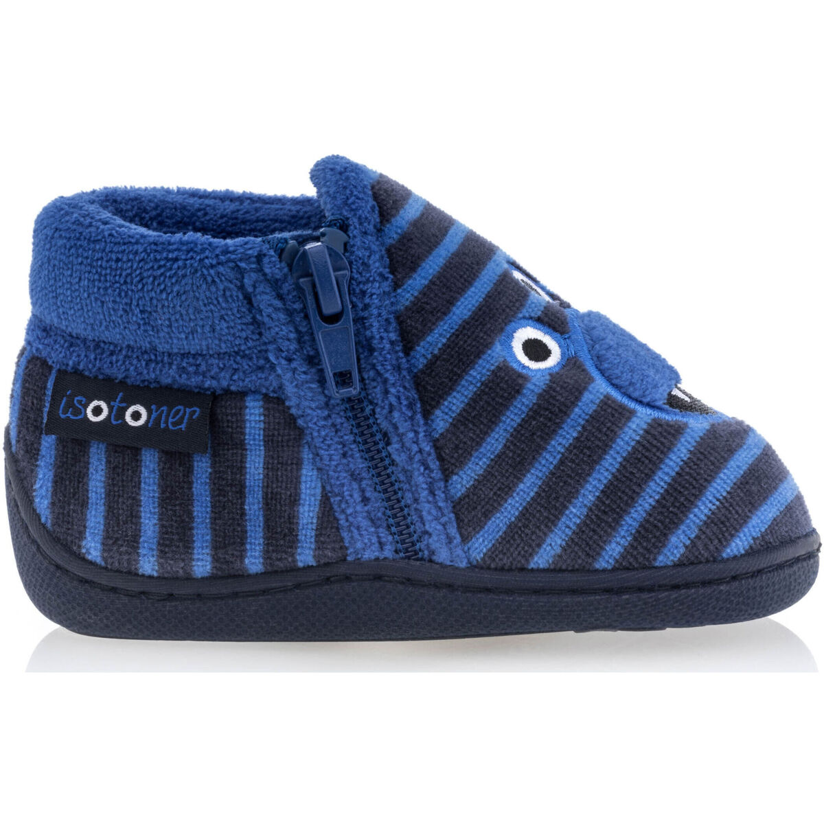 Zapatos Niños Pantuflas Isotoner Zapatillas Bebé niño Azul Azul