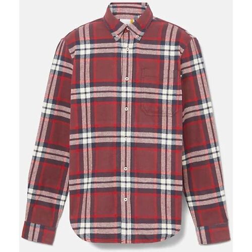textil Hombre Camisas manga larga Timberland TB0A6GKH HEAVY FLANNEL PLAID-J60 PORTR Rojo