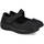 Zapatos Mujer Bailarinas-manoletinas L&R Shoes JMS210 Negro