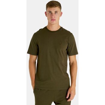 textil Hombre Tops y Camisetas Lyle & Scott TS400TON-W48. OLIVE Verde