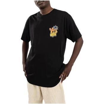 textil Hombre Camisetas manga corta Vans VN0008SG BLK1 Negro
