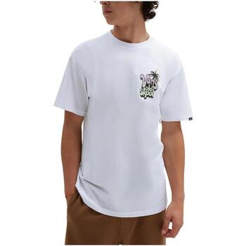 textil Hombre Camisetas manga corta Vans VN0008SG WHT1 Blanco
