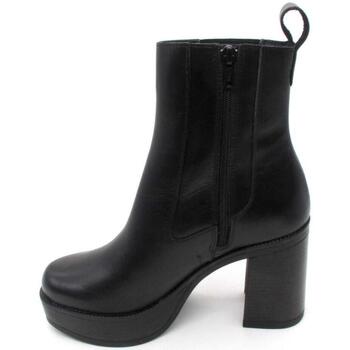 Zapatos Mujer Botines Wikers E-897 Negro