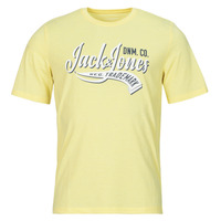 textil Hombre Camisetas manga corta Jack & Jones JJELOGO TEE SS O-NECK 2 COL SS24 SN Amarillo