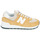 Zapatos Mujer Zapatillas bajas New Balance 574 Amarillo