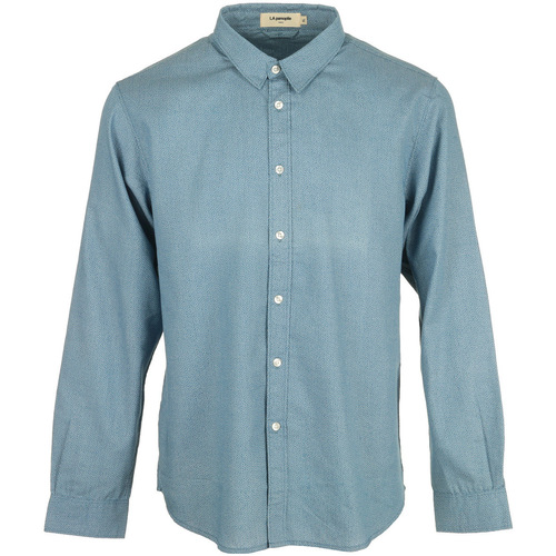 textil Hombre Camisas manga larga La Panoplie Chemise Azul