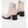 Zapatos Mujer Botines Isteria 23262 Beige