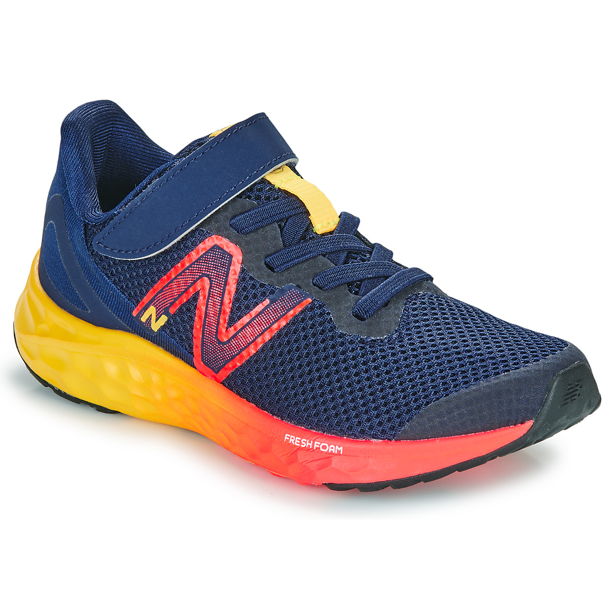 Zapatos Niños Running / trail New Balance ARISHI Marino / Amarillo