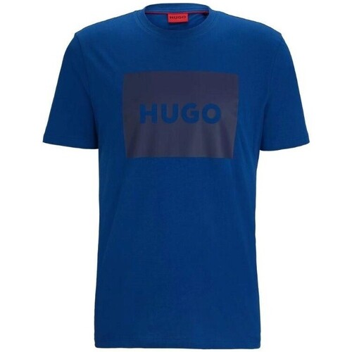 textil Hombre Camisetas manga corta BOSS 50467952 DULIVE222 Azul