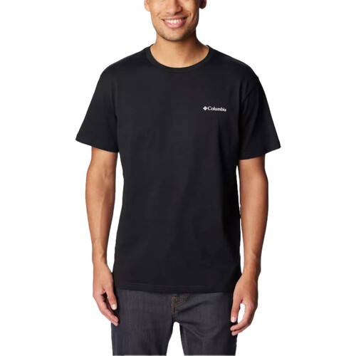 textil Hombre Tops y Camisetas Columbia Csc Basic Logo™ Short Sleeve Negro