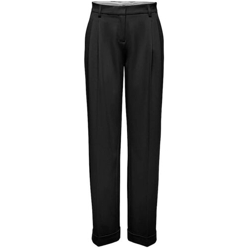 textil Mujer Pantalones Only 15300647 ONLSULAJAMA-BLACK Negro
