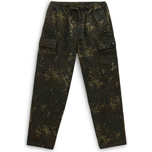 textil Hombre Pantalones Vans Range cargo baggy tapered elastic pant/loden green Verde