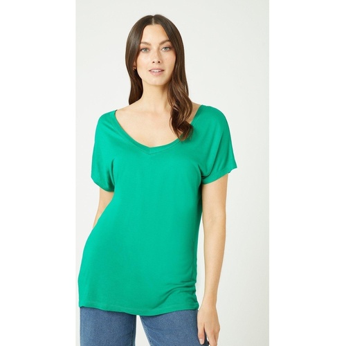 textil Mujer Camisetas manga larga Maine DH6297 Verde