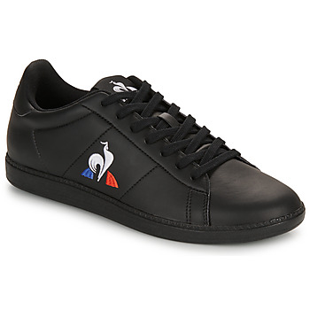 Zapatos Hombre Zapatillas bajas Le Coq Sportif COURTSET_2 Negro