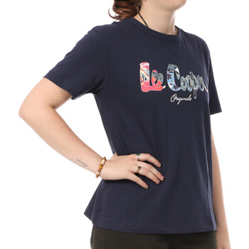 textil Mujer Camisetas manga corta Lee Cooper  Azul