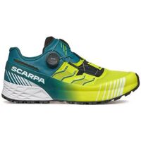 Zapatos Hombre Running / trail Scarpa Zapatillas Ribelle Run Kalibra HT Hombre Lime Green/Deep Lagoon Amarillo