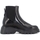 Zapatos Mujer Botas de caña baja Wonders G-7203 Negro