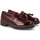 Zapatos Mujer Mocasín Pitillos 5377 Rojo