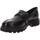 Zapatos Mujer Mocasín Valleverde VV-49214 Negro