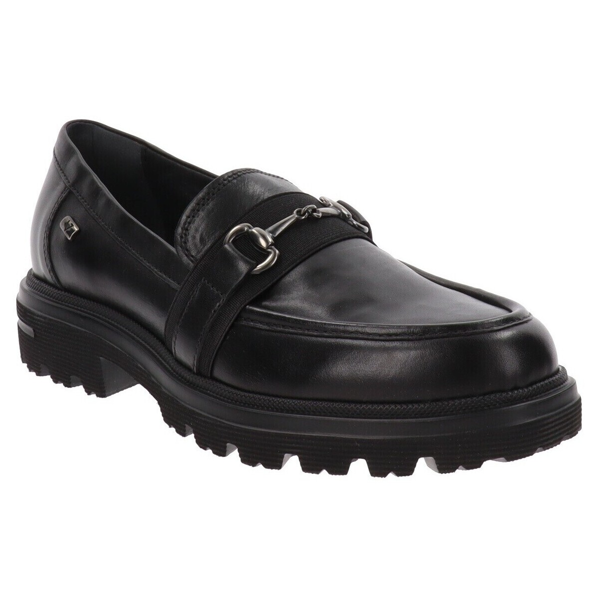 Zapatos Mujer Mocasín Valleverde VV-49214 Negro
