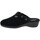 Zapatos Mujer Pantuflas Valleverde VV-26155 Negro