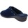 Zapatos Mujer Pantuflas Valleverde VV-26155 Azul