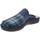 Zapatos Hombre Pantuflas Valleverde VV-27811 Azul