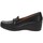 Zapatos Mujer Mocasín Valleverde VV-11541B Negro