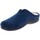 Zapatos Mujer Pantuflas Valleverde VV-23103 Azul