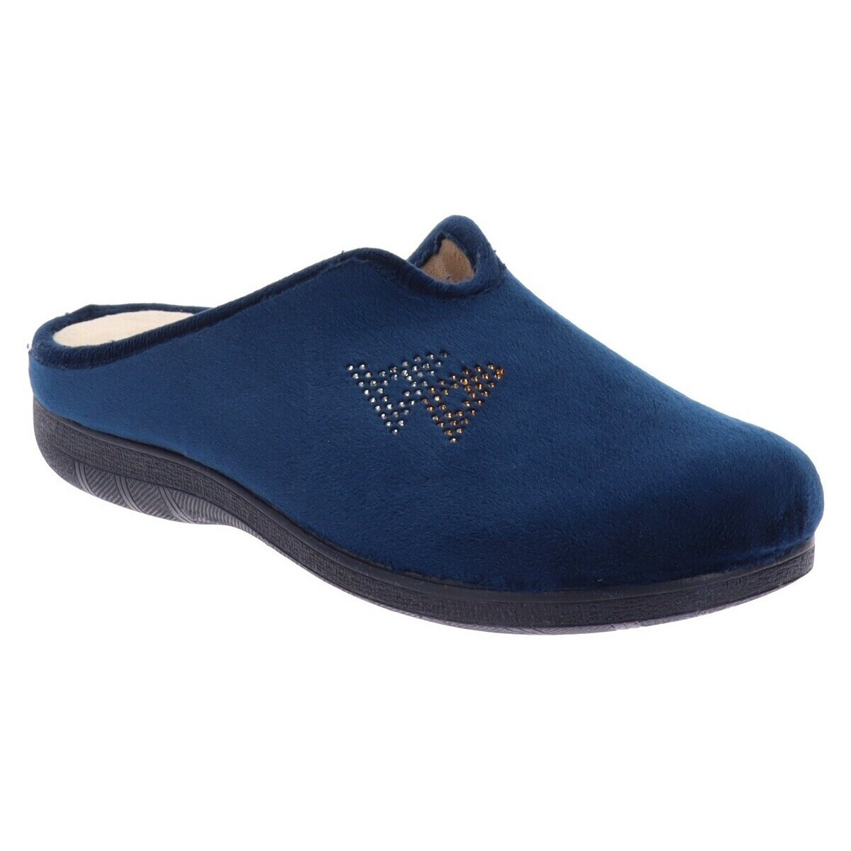 Zapatos Mujer Pantuflas Valleverde VV-23103 Azul