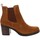 Zapatos Mujer Botines Valleverde VV-47630 Beige